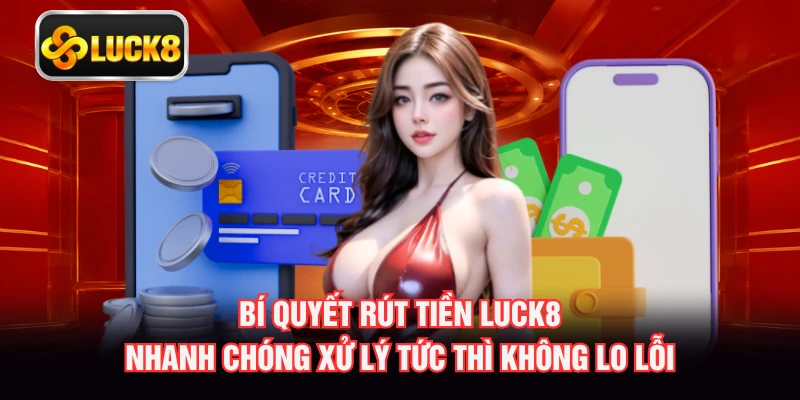 Bí quyết rút tiền LUCK8 nhanh chóng xử lý tức thì không lo lỗi